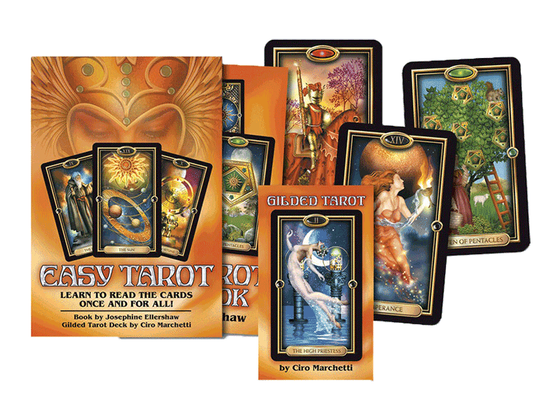 Easy Tarot deck & book by Ellershaw & Marchetti