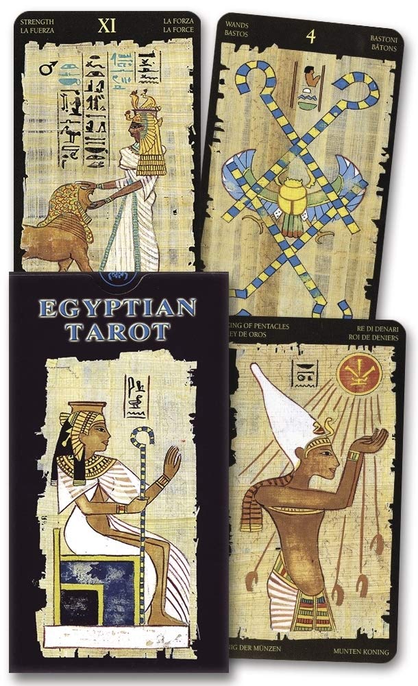 Egyptian tarot deck by Silvana Alasia