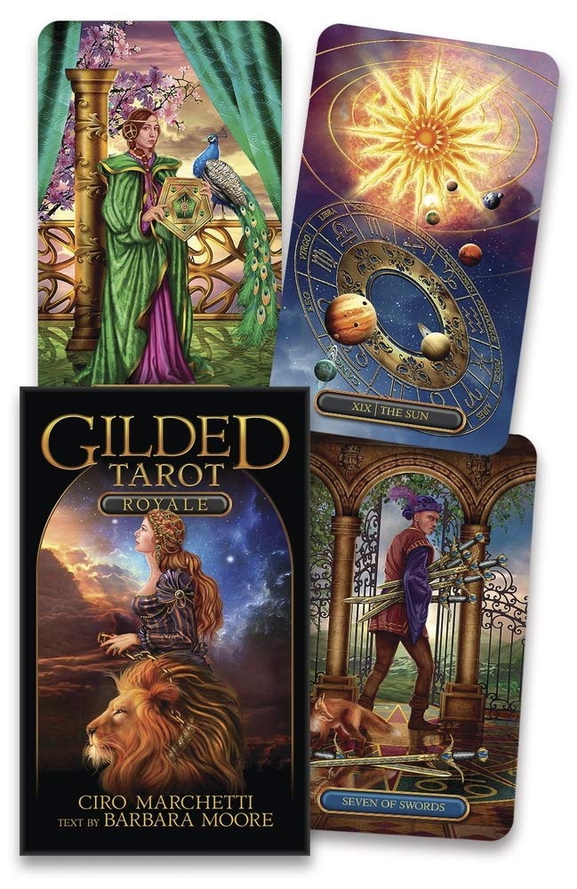 Gilded Tarot (deck and book) Royale by Marchetti & Moore