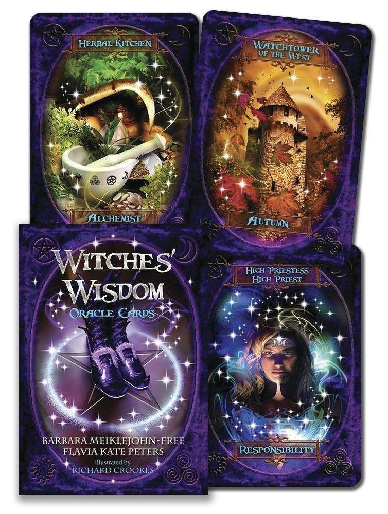 Witches’ Wisdom Oracle by Meiklejohn-Free & Peters — Magic of the Old Ways