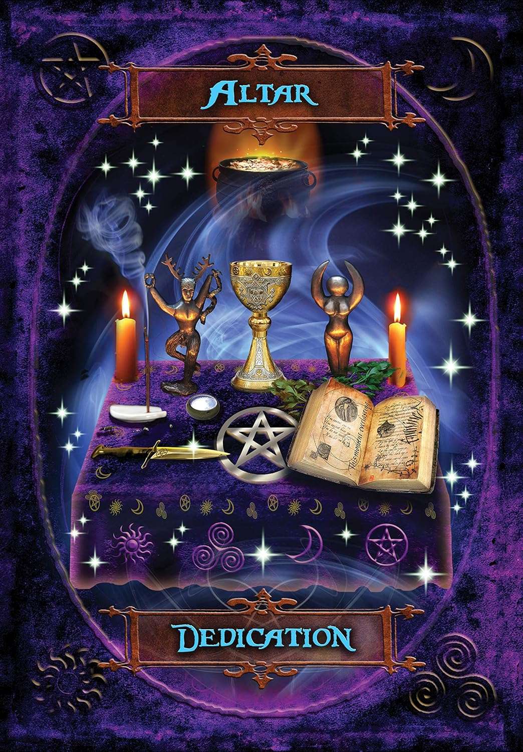 Witches’ Wisdom Oracle by Meiklejohn-Free & Peters — Magic of the Old Ways