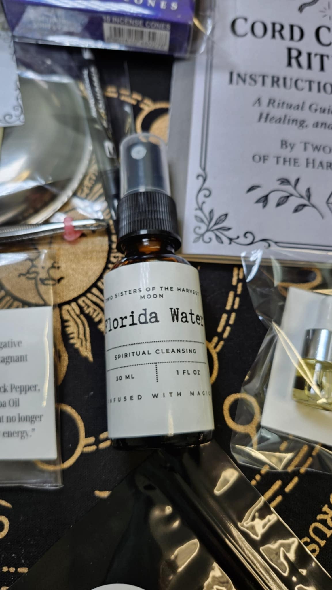 Cord Cutting Ritual Kit for Letting Go | Witchcraft Spell Kit for Energetic Release, Closure, Protection & Spiritual Cleansing