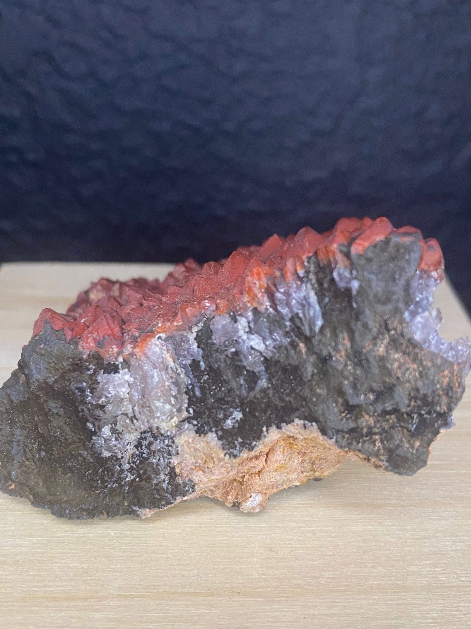 Fire Quartz W/ Hematite