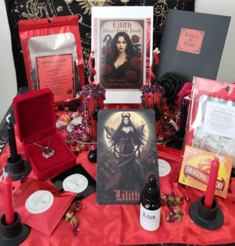 Lilith Ritual Devotional Box – Sovereignty, Shadow Work & the Unbound Feminine