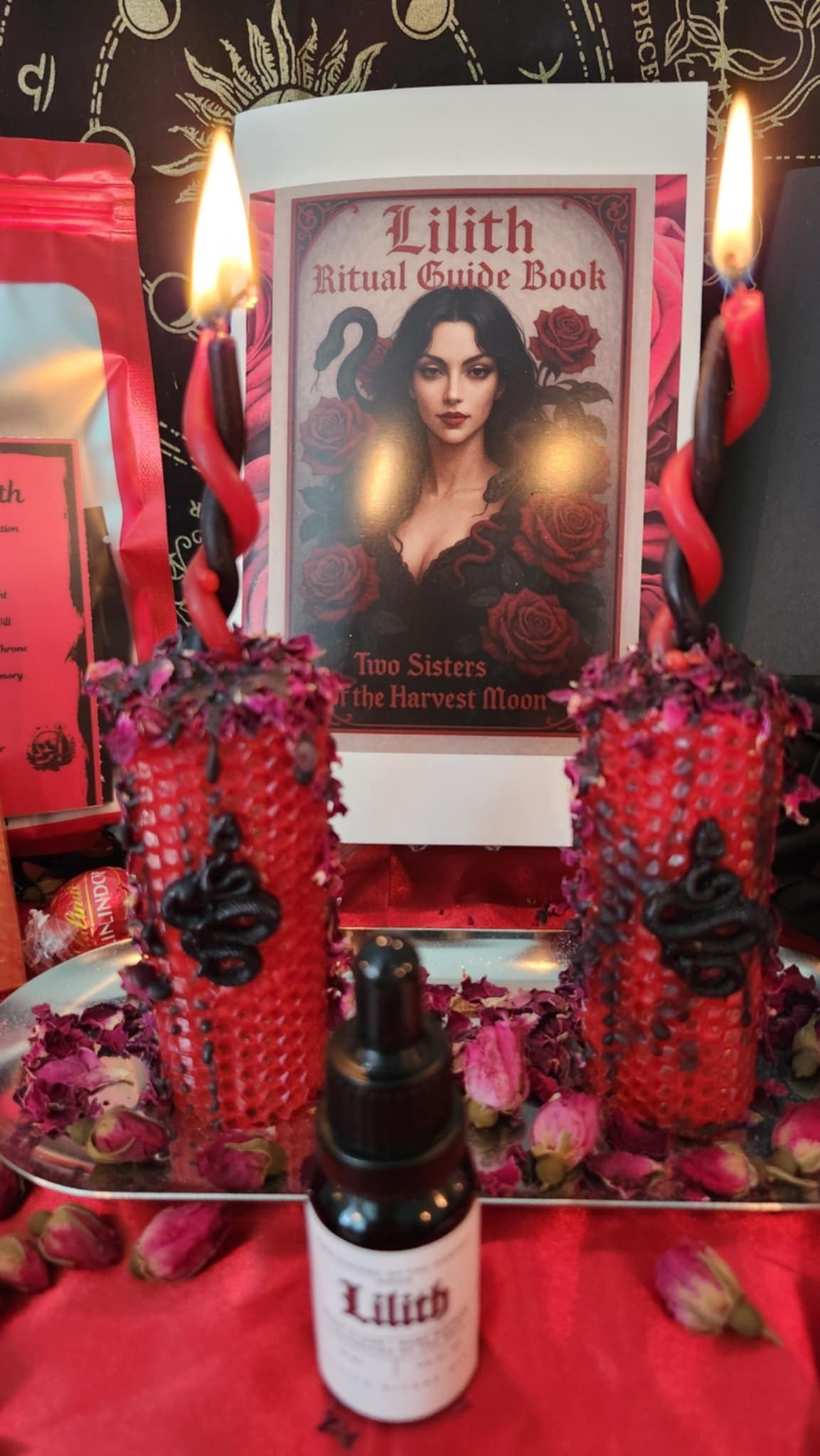 Lilith Ritual Devotional Box – Sovereignty, Shadow Work & the Unbound Feminine