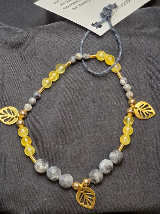 Citrine/ Labradorite