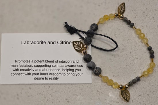 Citrine/ Labradorite