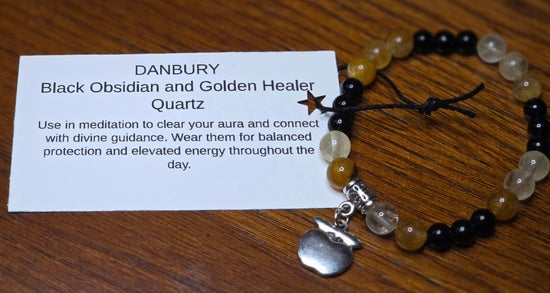 Black Obsidian/ Golden Healer