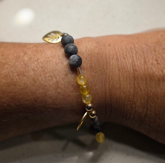 Citrine/ Labradorite