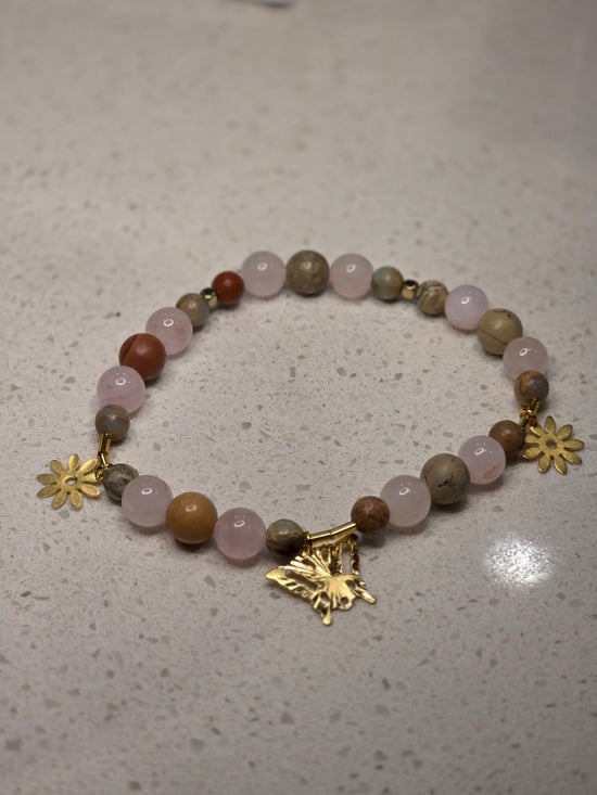 Aqua Terra Jasper/ Rose Quartz/A