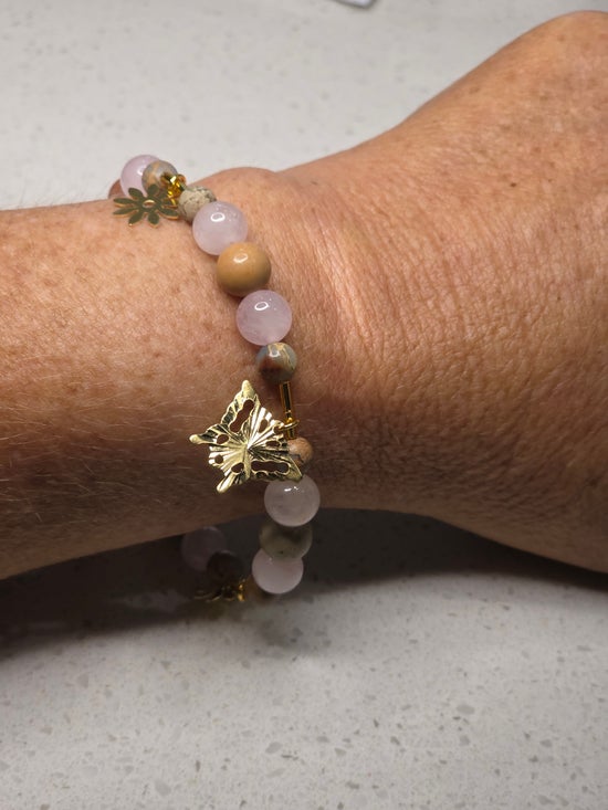 Aqua Terra Jasper/ Rose Quartz/A