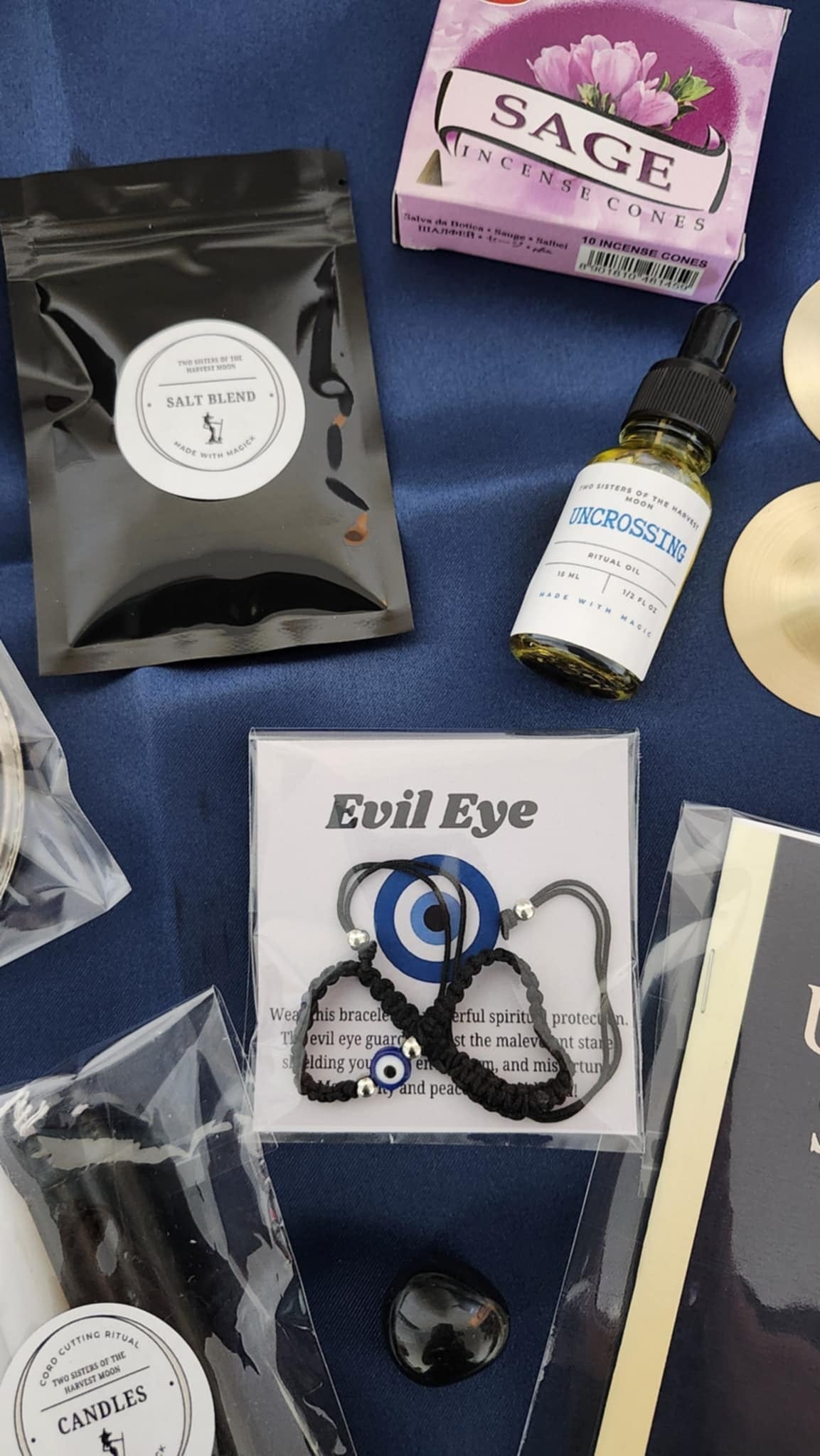 The Unbinding Box – Complete Ritual Kit for Curse Removal, Uncrossing & Evil Eye Protection