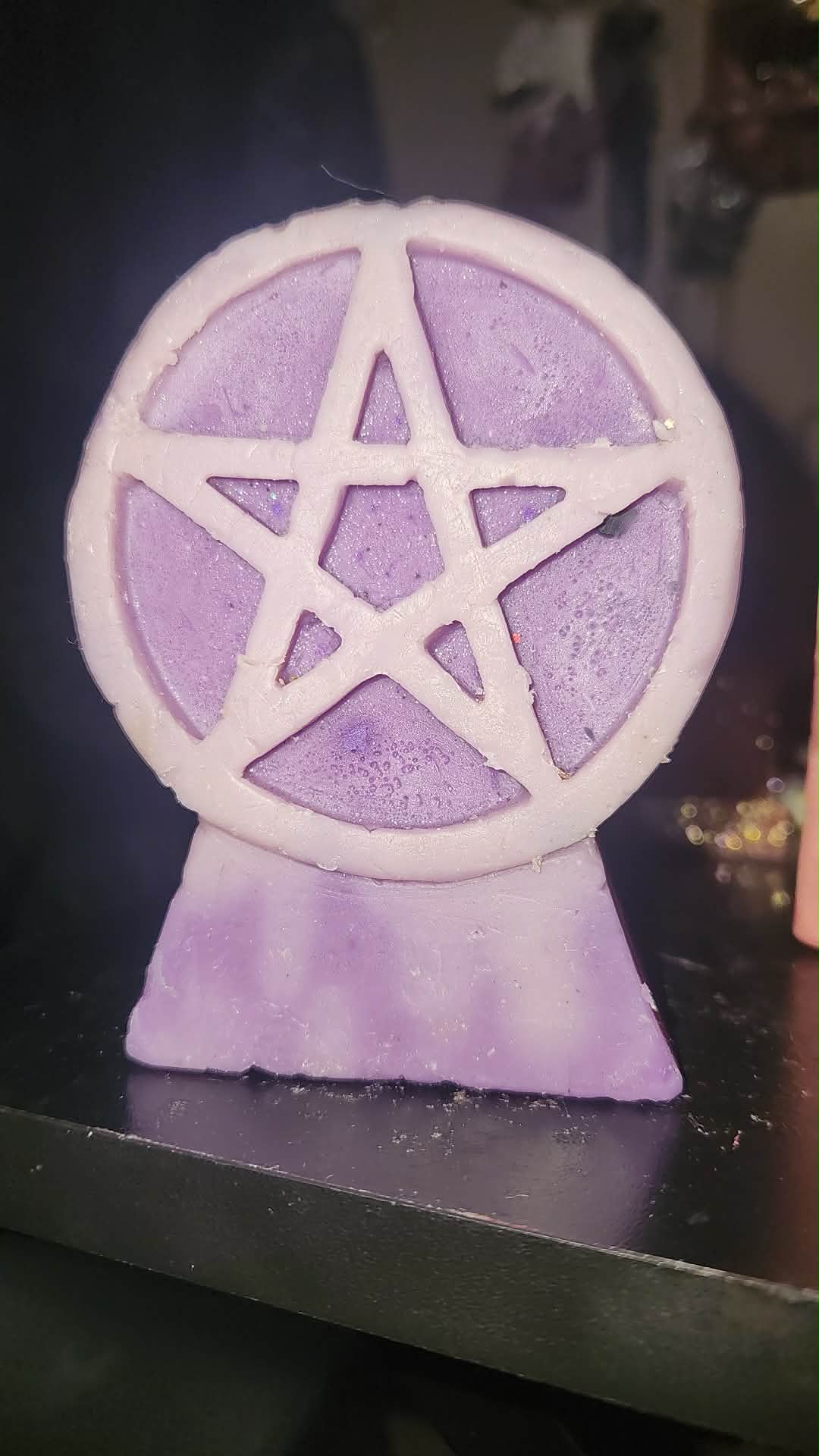pentacle alter candle