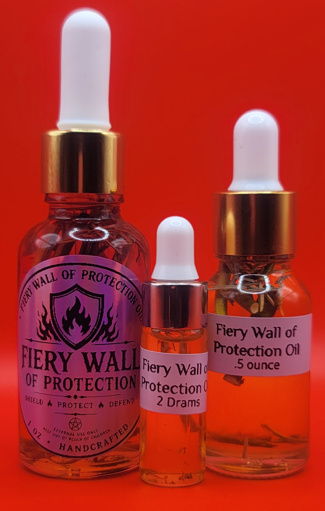 FIERY WALL OF PROTECTION OIL