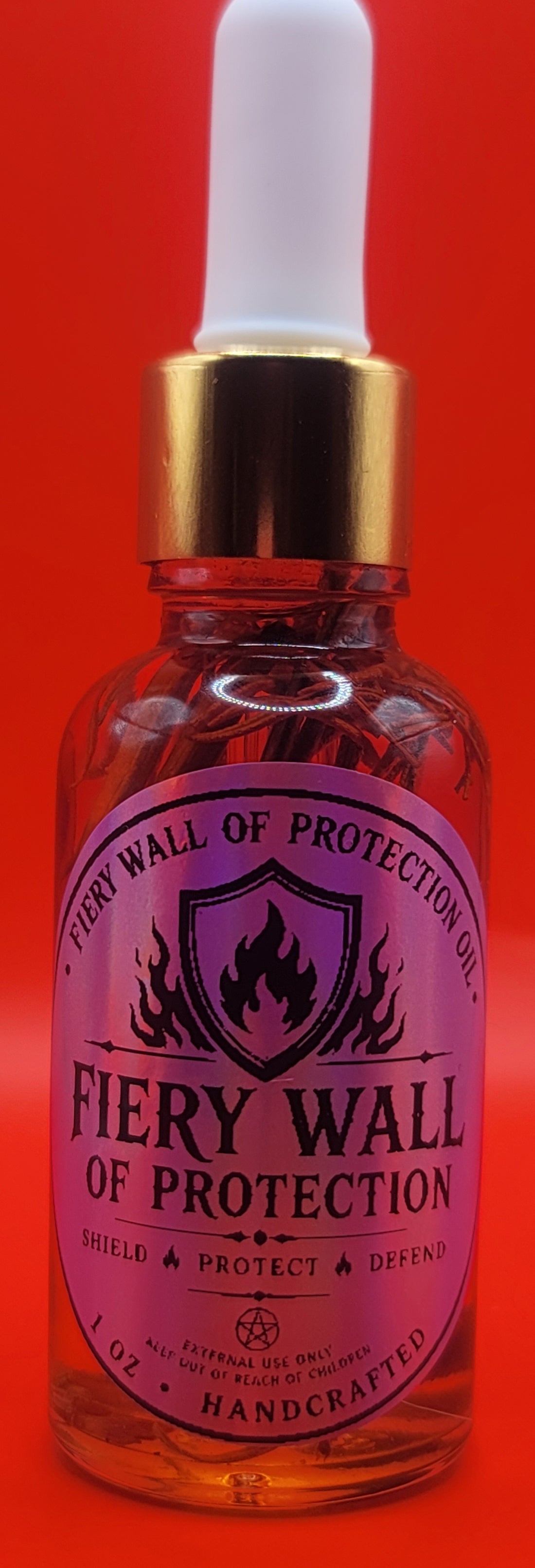 FIERY WALL OF PROTECTION OIL