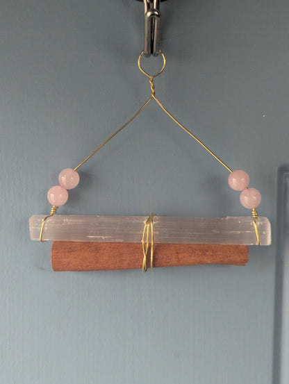 Entryway Energy Charms | Cinnamon &amp; Selenite