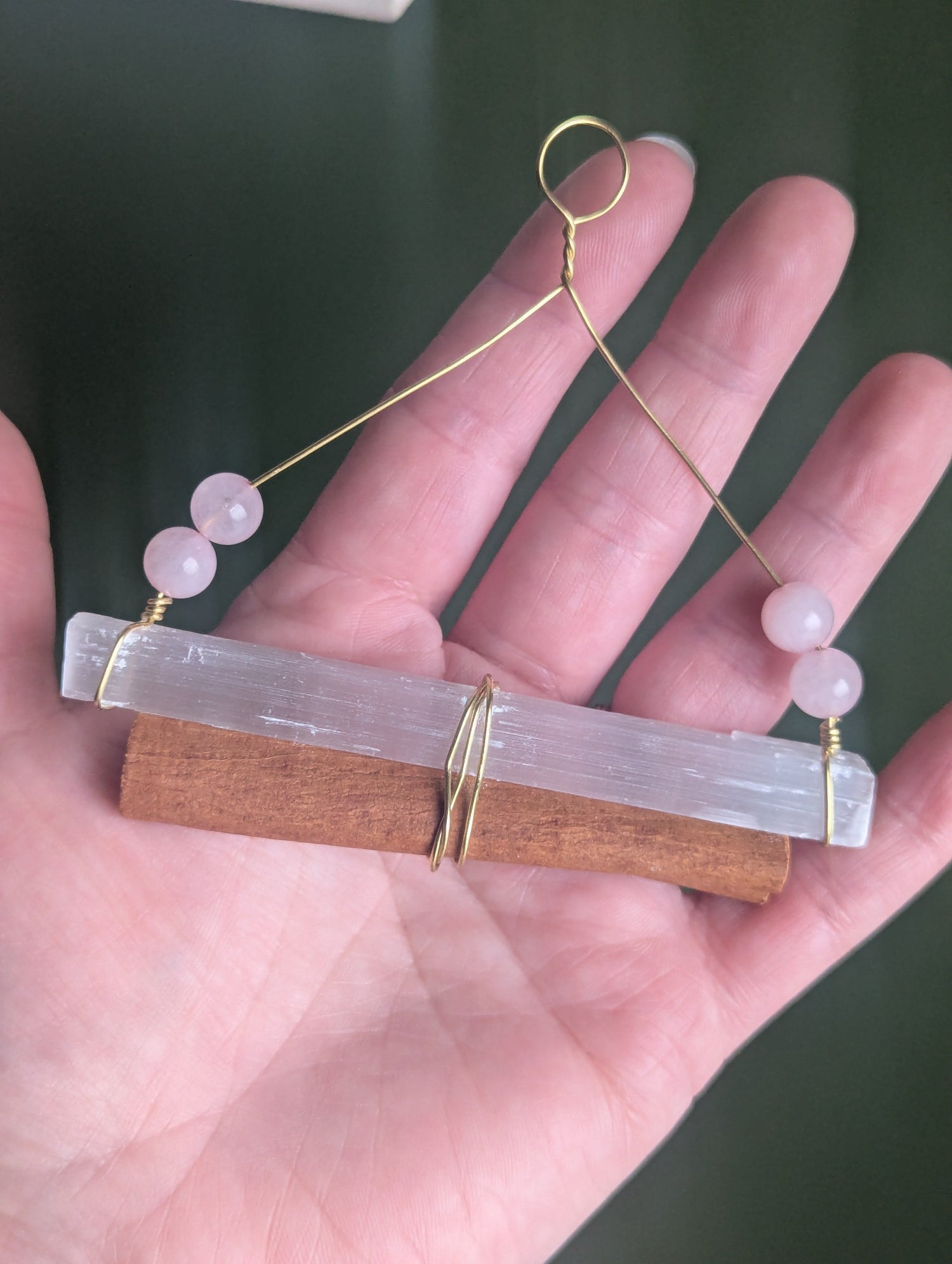 Entryway Energy Charms | Cinnamon &amp; Selenite