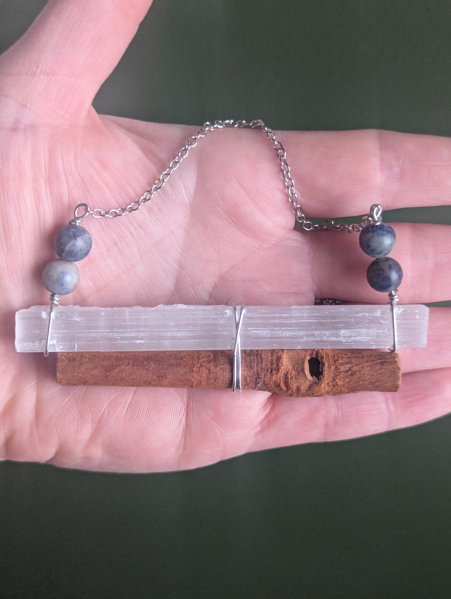 Entryway Energy Charms | Cinnamon &amp; Selenite
