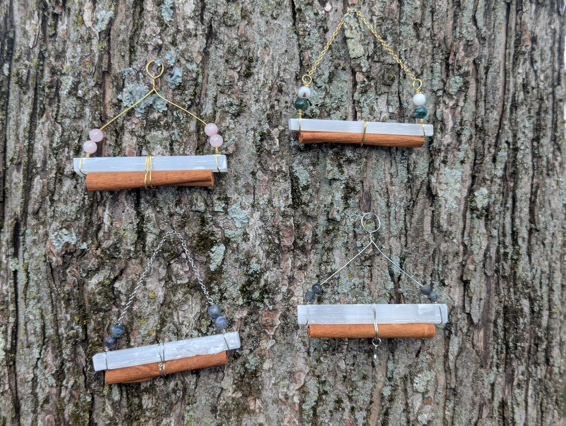 Entryway Energy Charms | Cinnamon &amp; Selenite