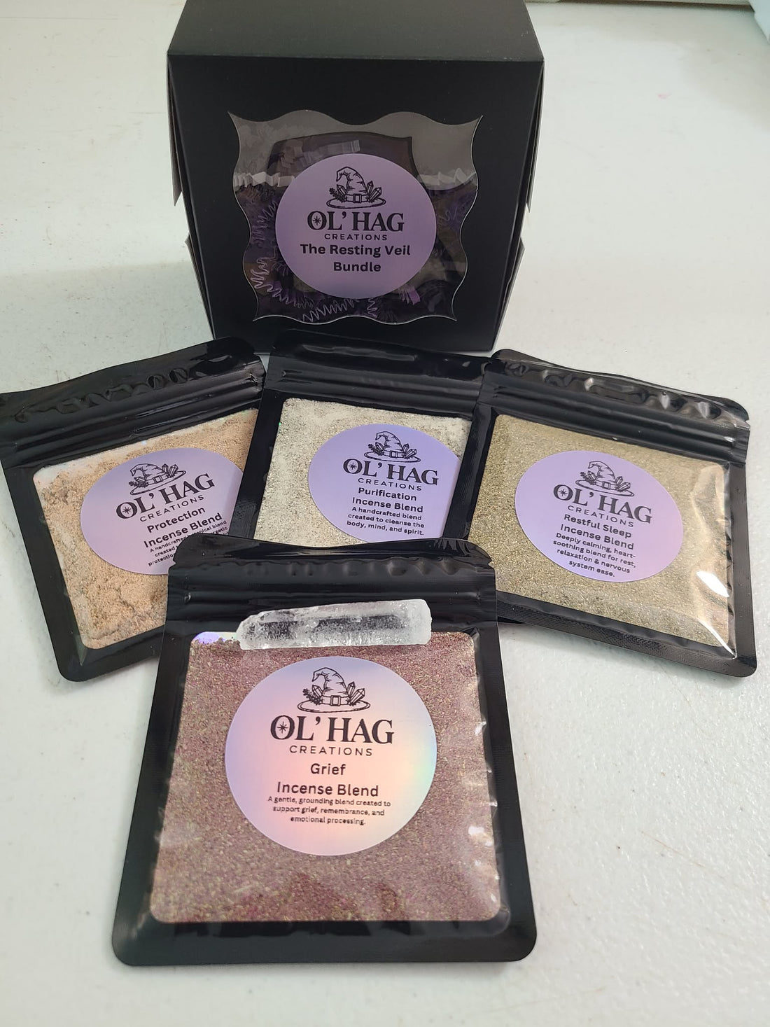 The Resting Veil Incense Bundle