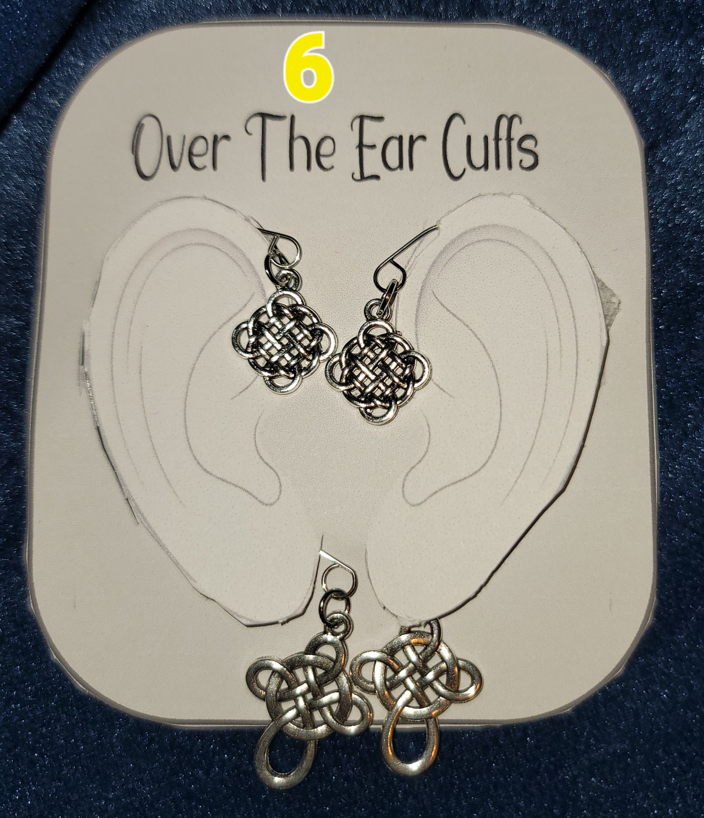 Over The Ear Cuff Pair - Pierced Earring Alternatives Set 1