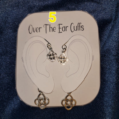 Over The Ear Cuff Pair - Pierced Earring Alternatives Set 1