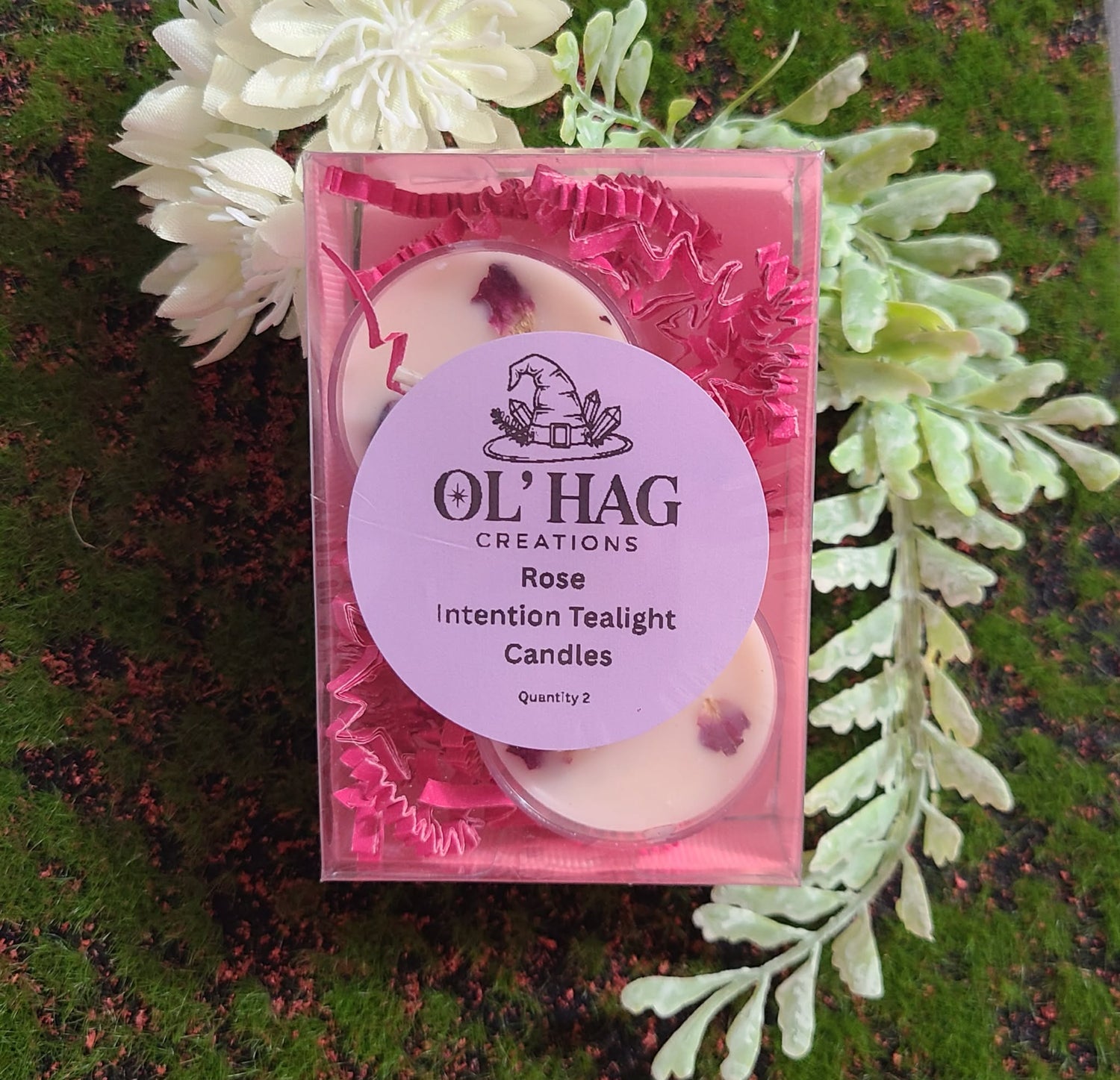 Rose Tealight Candles