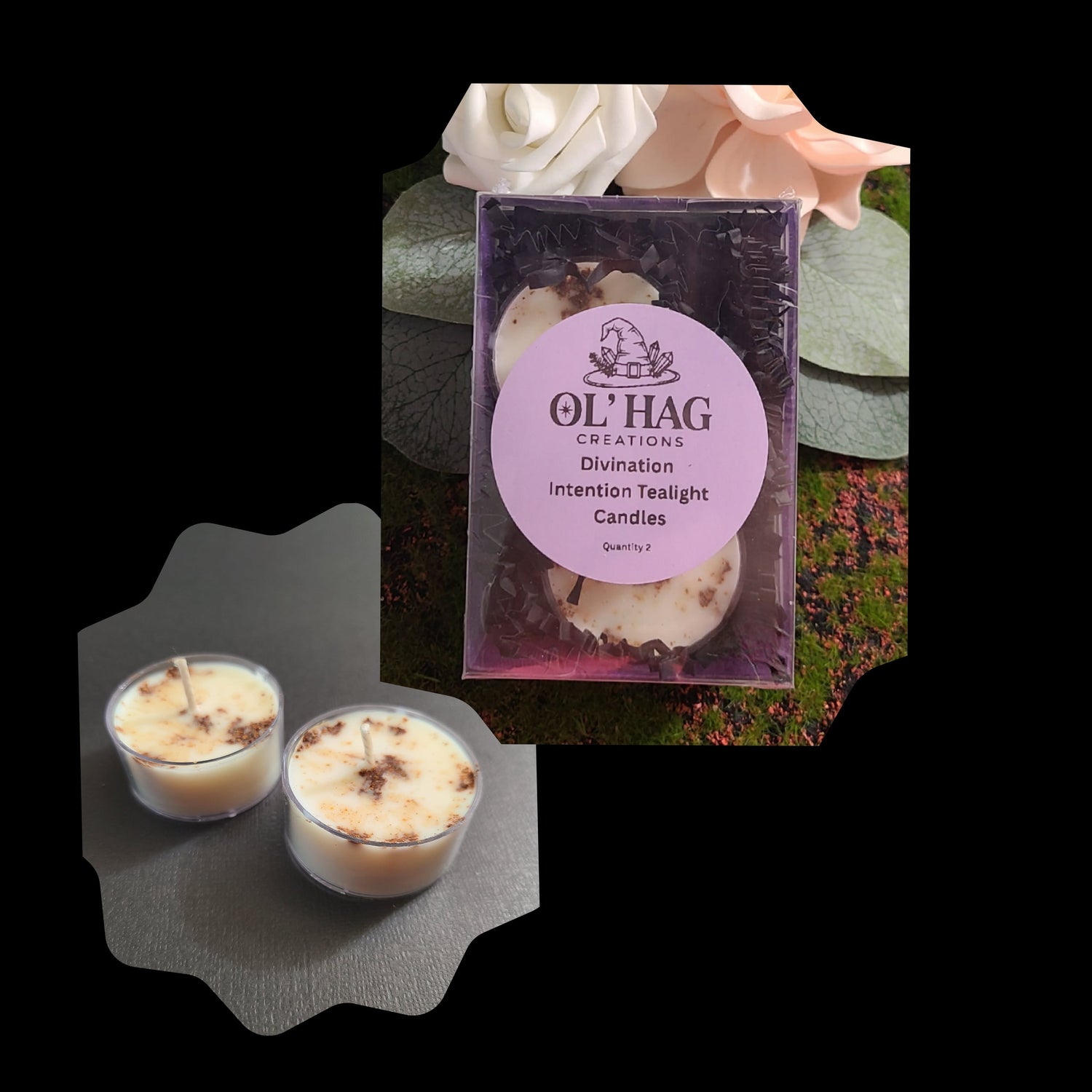 Divination Intention Tealight Candles