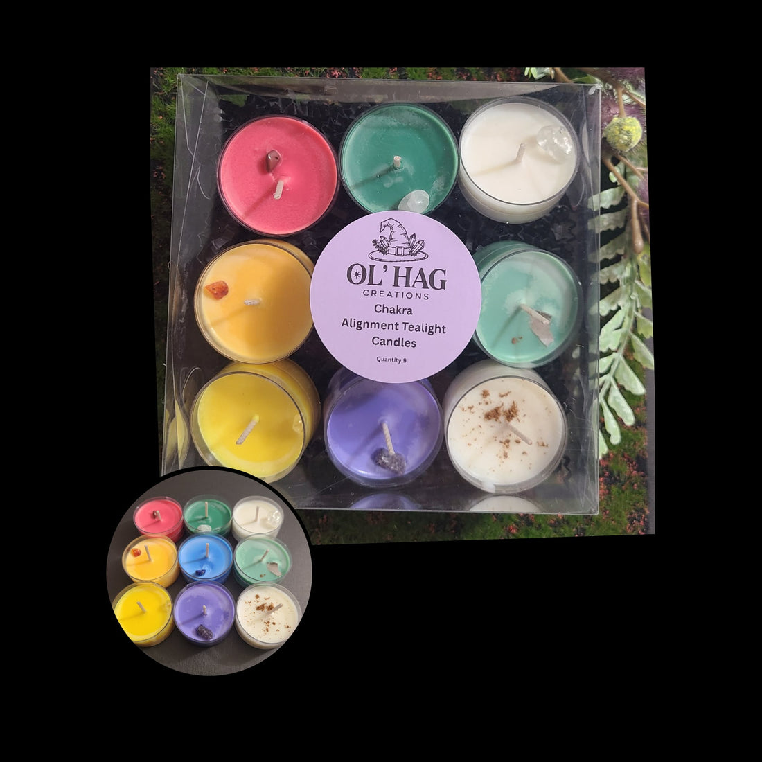 Chakra Alignment Tealight Candles