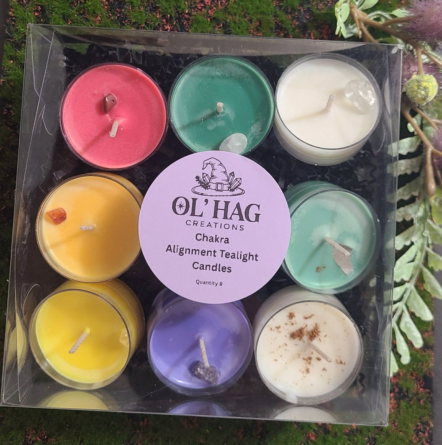 Chakra Alignment Tealight Candles