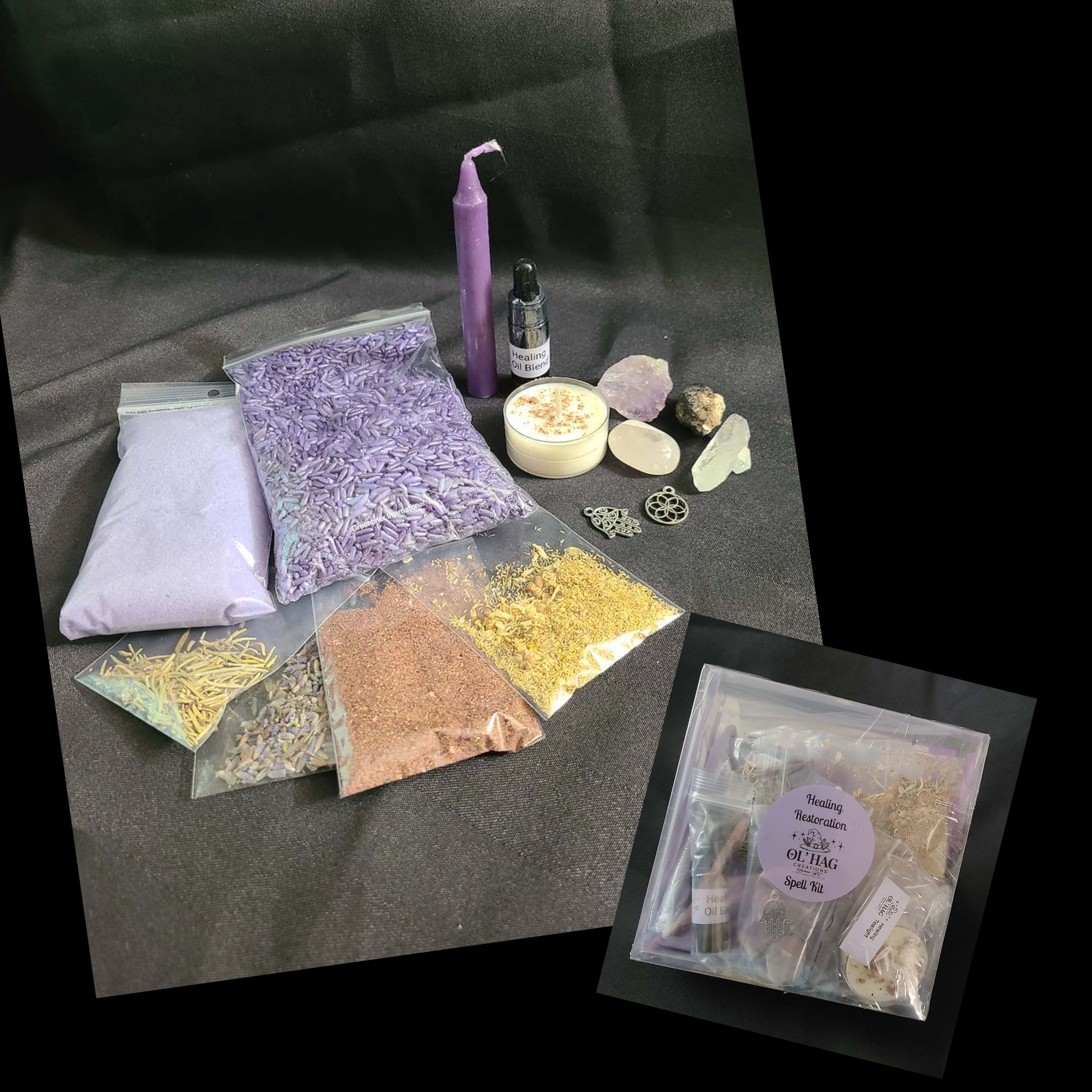 Healing Bowl Spell Kit