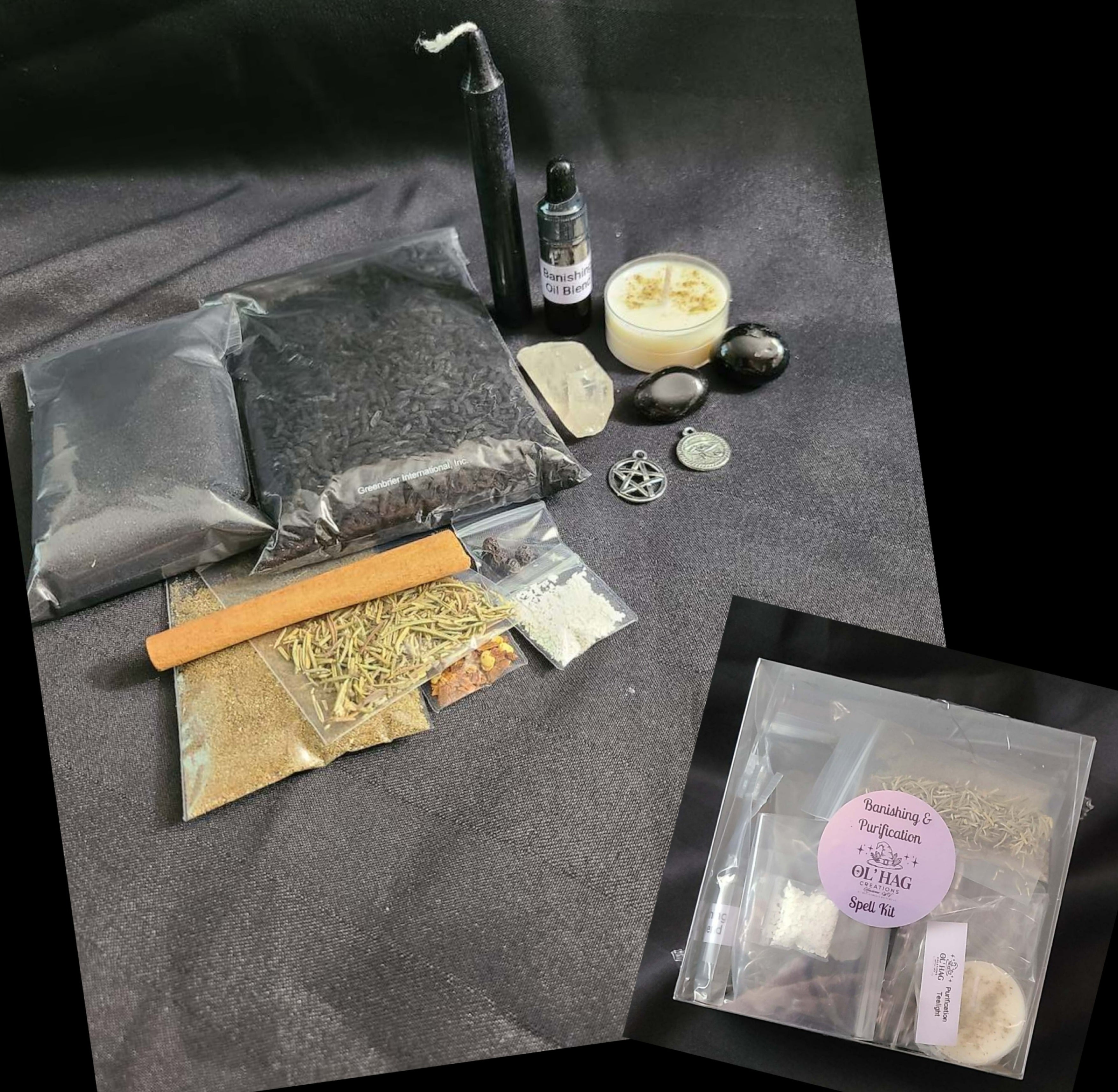 Banishing and Purification Bowl Spell Kit