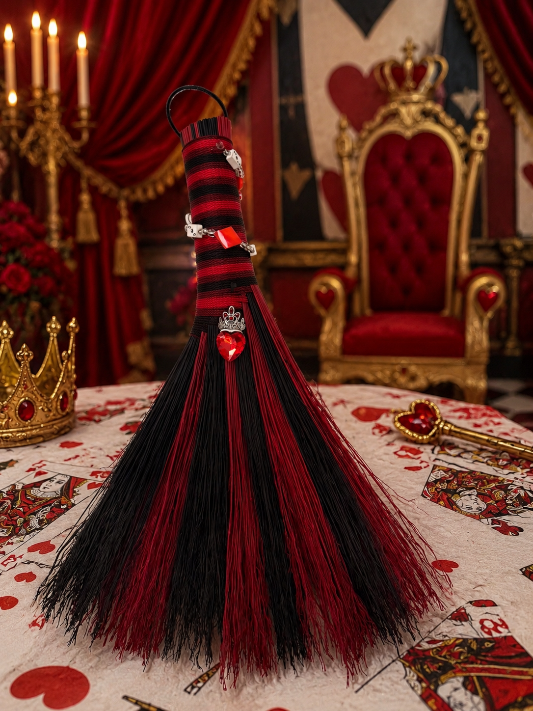 queen of hearts broom