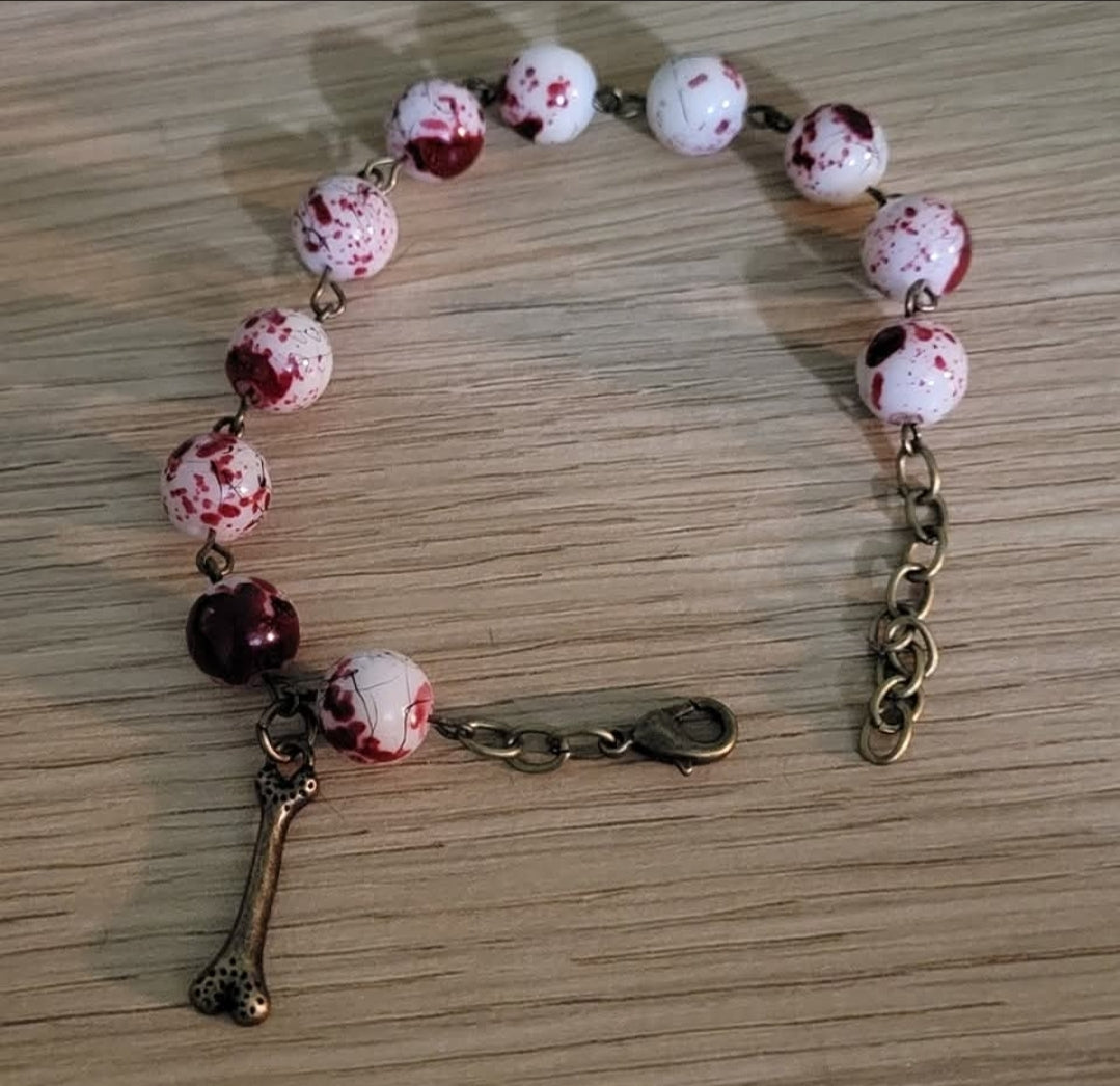 Samhain Splatter Bracelet