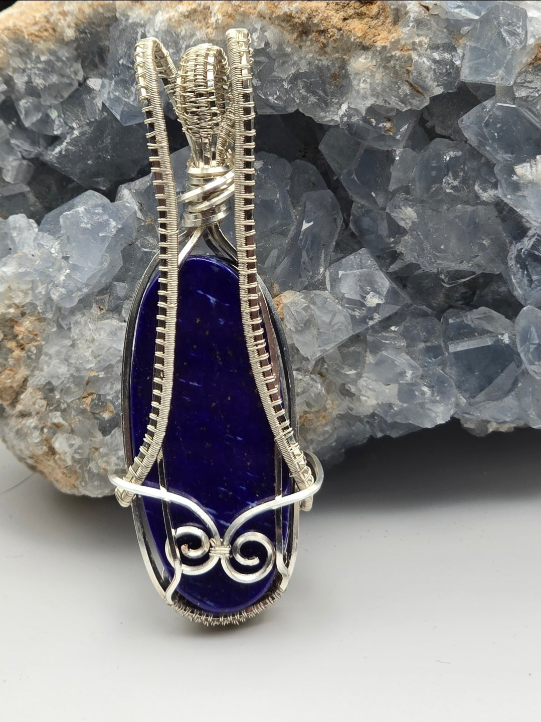 Lapis Lazuli Statement Pendant