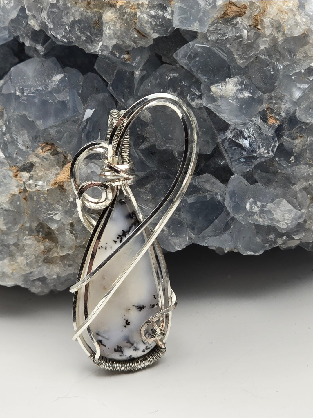 Dendritic Opal Pendant