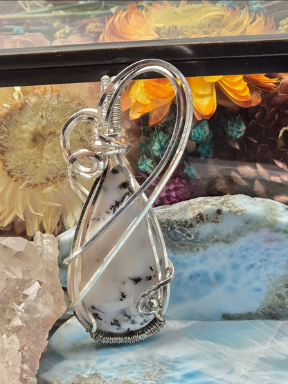 Dendritic Opal Pendant