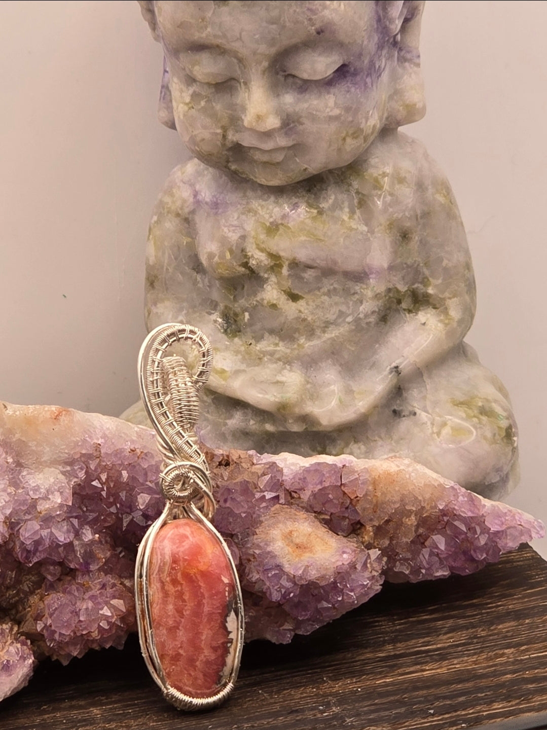 Rhodochroisite Pendant