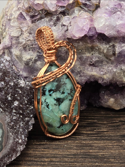 Tibetan Turquoise Pendant
