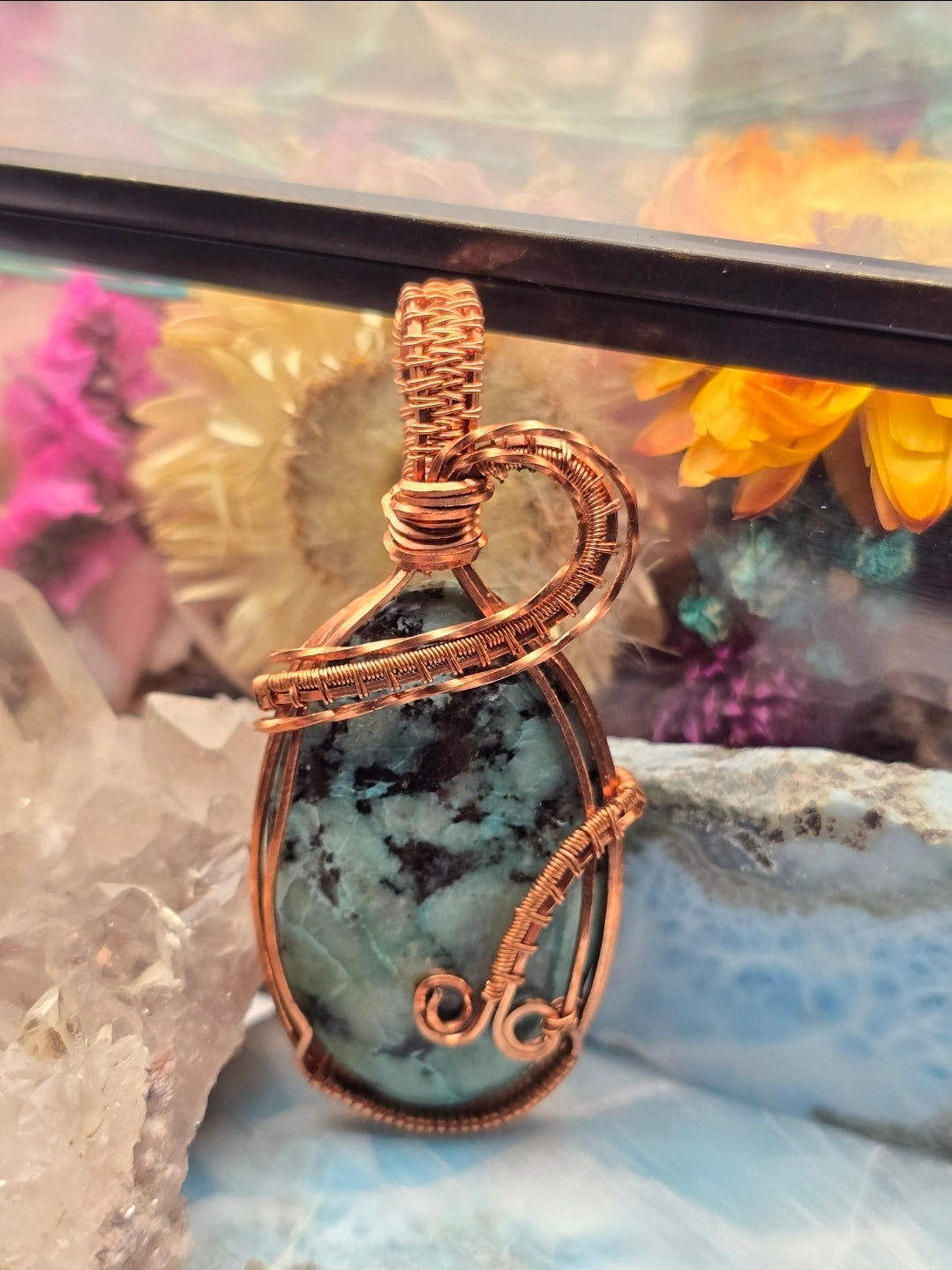 Tibetan Turquoise Pendant