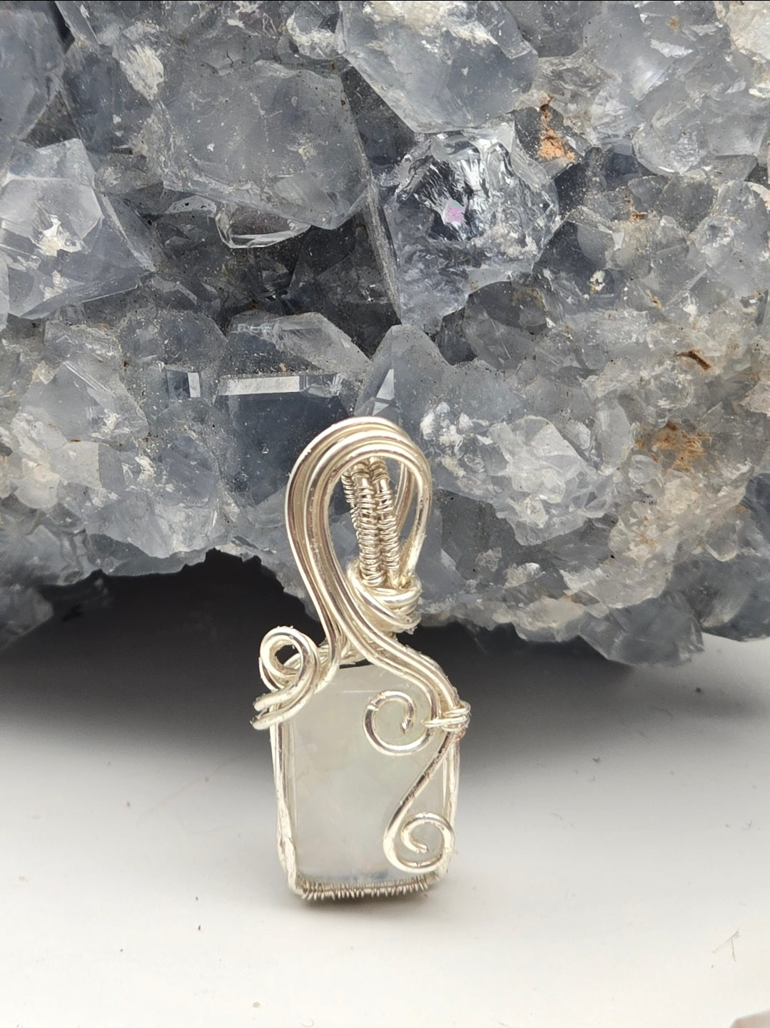 Dainty Moonstone Pendant
