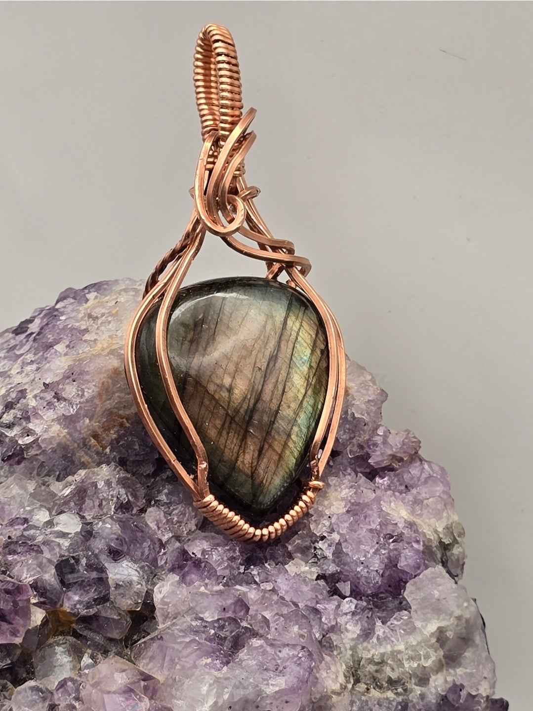 Aurora Witchlight Labradorite Pendant