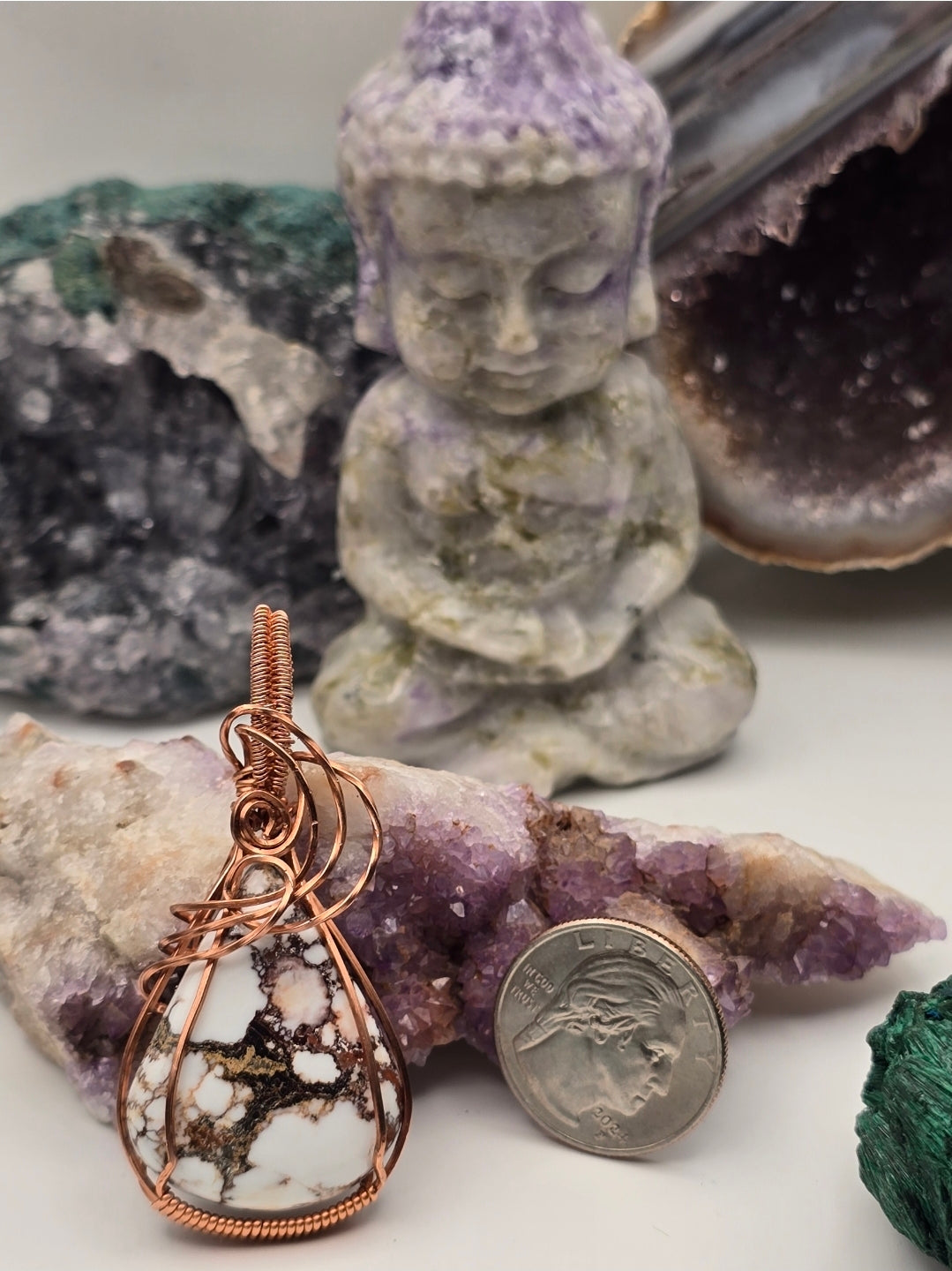 Wild Horse Jasper Earthwander Pendant
