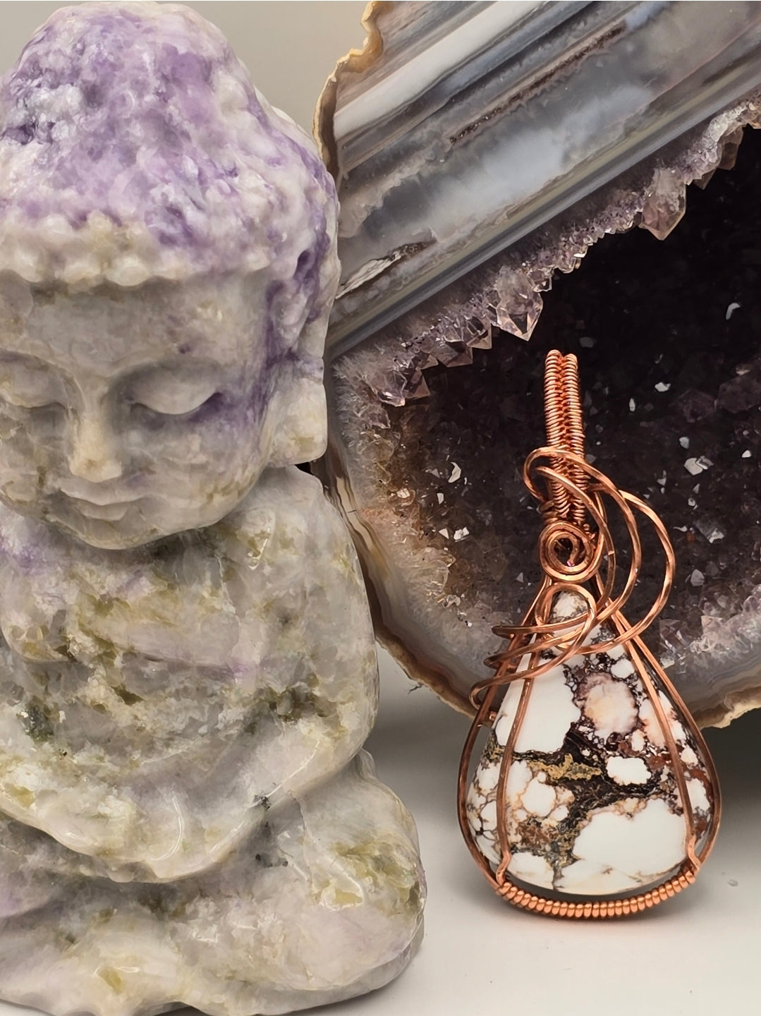 Wild Horse Jasper Earthwander Pendant