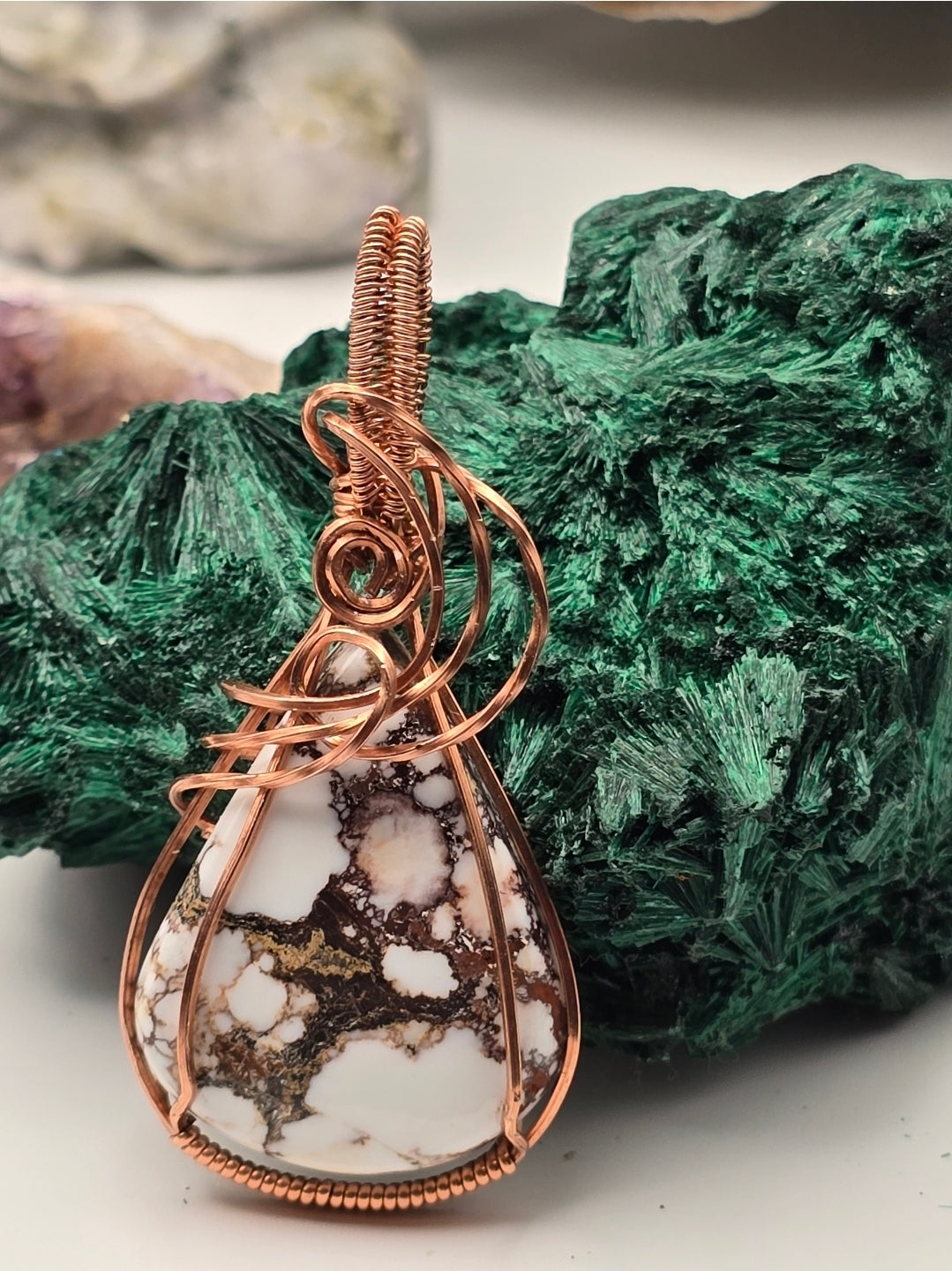 Wild Horse Jasper Earthwander Pendant