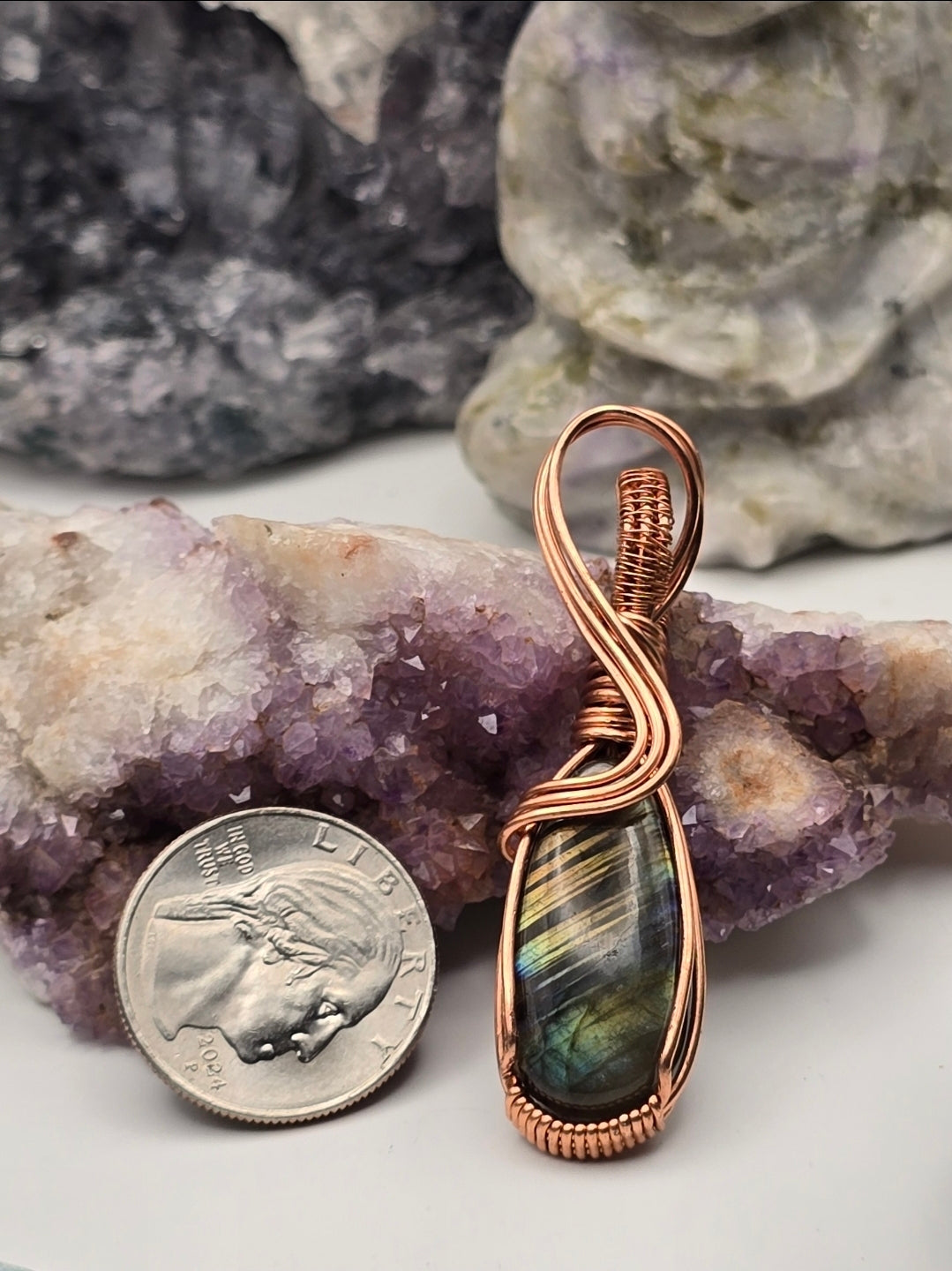 Labradorite Prismtrail Pendant