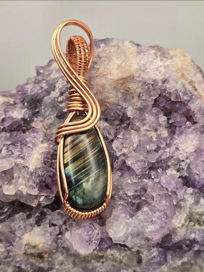 Labradorite Prismtrail Pendant