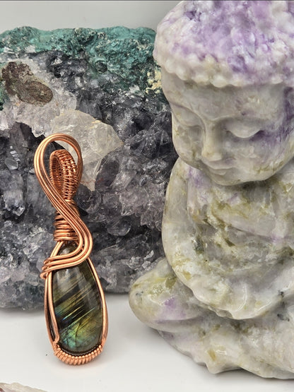 Labradorite Prismtrail Pendant