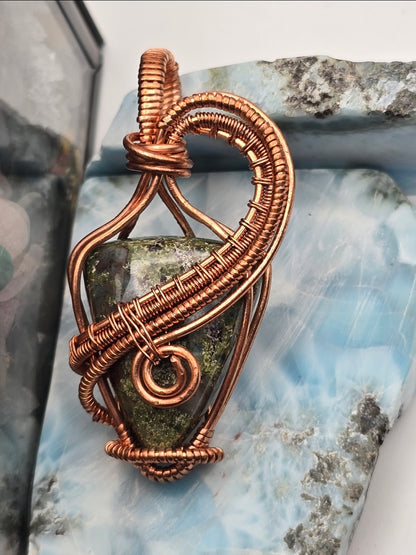 Dragonblood Grovefire Pendant