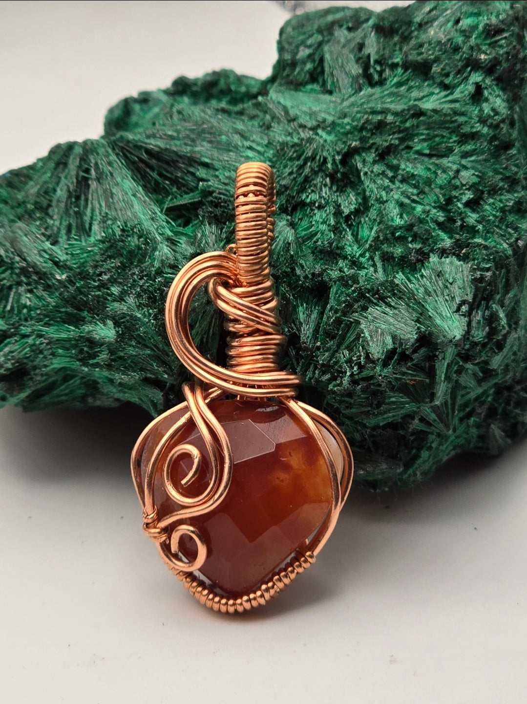 Carnelian Firesong Pendant